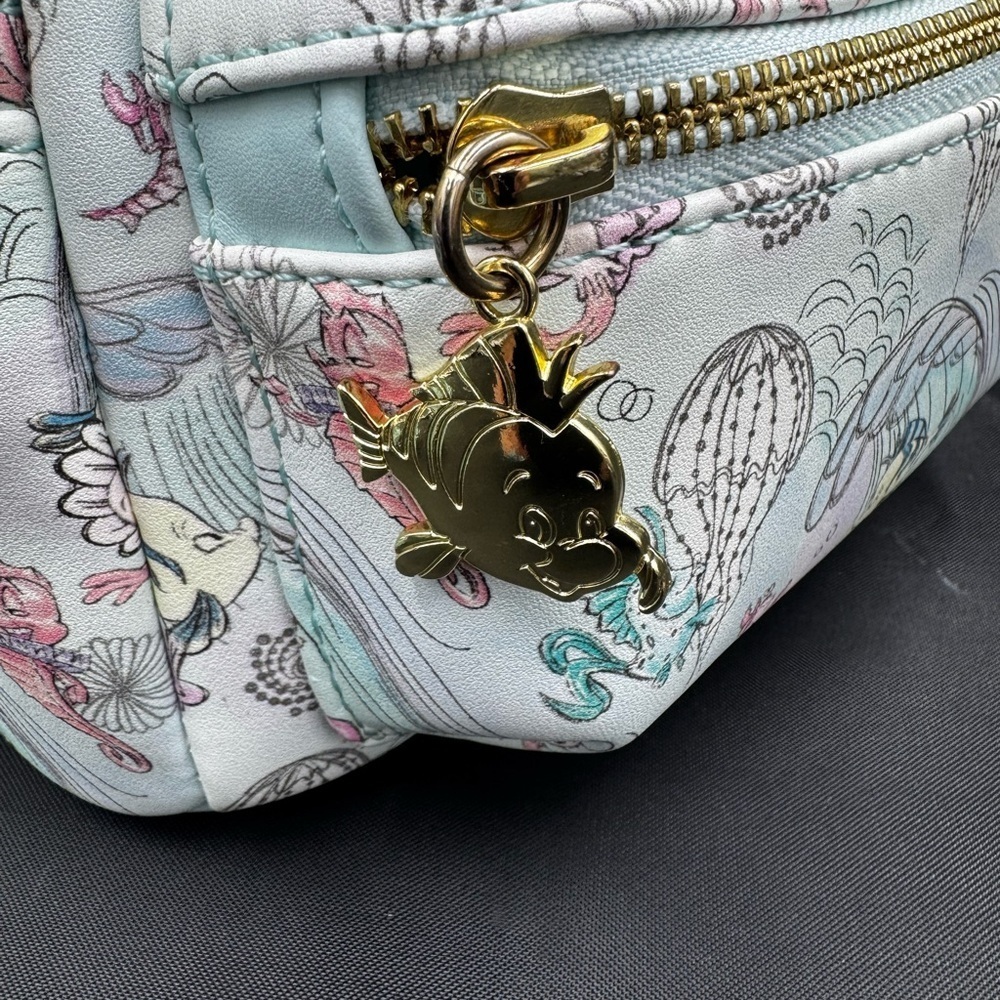 Loungefly under the sea micro mini backpack - Picture 6 of 7